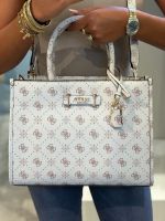 Guess - Silia 2 Comp Tote - Beige
