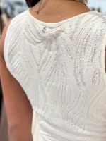 Guess - Sl Bn Sheer Mix Jacquard Jenay - Wit