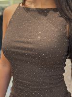 Guess - Sl Francine Smock Hotfix Dress - Bruin