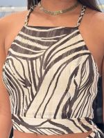 Guess - Sl Gaelle Crop Top - Beige