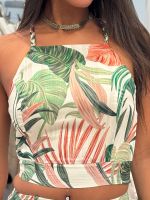 Guess - Sl Gaelle Crop Top - Groen