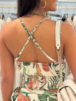 Guess - Sl Gaelle Crop Top - Groen