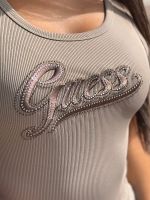 Guess - SL Malika Logo Tank Top - Beige