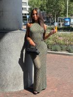 Guess - SL MN Pointelle Stitch Serina - Groen