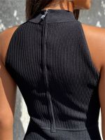 Guess - Sl Ottoman Curve Swtr Dress - Zwart