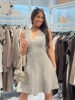 Guess - Sl Vn Amber Swtr Dress - Beige