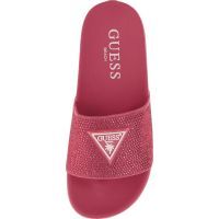 Guess - Beach Slippers Strass - Roze