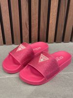 Guess - Beach Slippers Strass - Roze