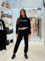 Guess - Sofia Cuffed Pants - Zwart