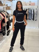 Guess - Sofia Cuffed Pants - Zwart