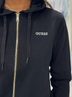 Guess - Sofia Zipper Sweatshirt - Zwart