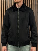 Guess - Soft Shearling Jacket - Zwart