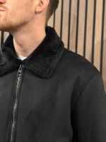 Guess - Soft Shearling Jacket - Zwart