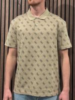 Guess - Ss All Over 4G Jacqaurd Polo - Beige