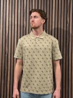 Guess - Ss All Over 4G Jacqaurd Polo - Beige