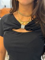 Guess - Ss Boat NK Milena Mini Dress - Zwart