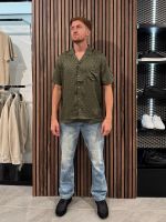Guess - Ss Bowling Aop Shirt - Groen