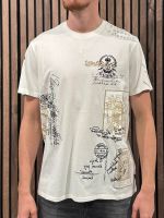 Guess - Ss Bsc 1981 Postage Tee - Wit