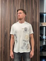 Guess - Ss Bsc 1981 Postage Tee - Wit