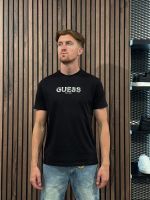 Guess - Ss Bsc Guess Embroidery - Zwart
