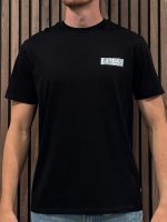 Guess - Ss Bsc Painters Tee - Zwart