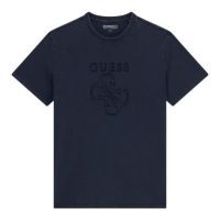 Guess - Ss Bsc Quattro G Logo - Blauw