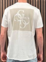 Guess - Ss Bsc Quattro G Mist Tee - Wit