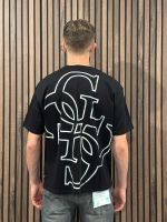 Guess - Ss Bsc Quattro G Tee - Zwart