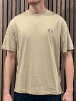 Guess - Ss Cn Diamante Logo Tee - Beige