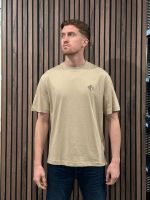 Guess - Ss Cn Diamante Logo Tee - Beige