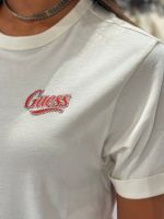 Guess - SS CN Emotional Print Tee - Wit