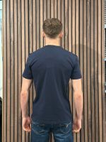 Guess - Ss Cn Logo Box Tee - Blauw