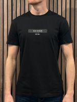 Guess - Ss Cn Logo Box Tee - Zwart