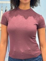 Guess - SS Licia Mock NK Top - Rood