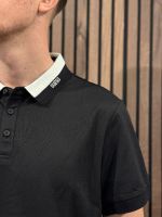 Guess - Ss Paul Guess Collar Polo - Zwart