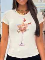 Guess - Ss Tini Boots Espresso R5 Tee - Beige