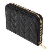 Guess - Stacey Slg Medium Zip Around - Zwart