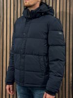 Guess - Strech Puffa Jacket - Blauw