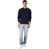 Guess - Cn Plain Sweatshirt - Zwart