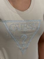 Guess - Ss Cn Shiny Triangle Tee - Beige