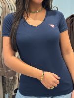 Guess - T-shirt - Blauw