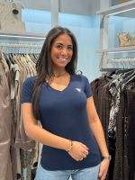 Guess - T-shirt - Blauw