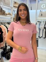 Guess - New Carrie Ss T-shirt - Roze