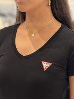 Guess - Basic V-neck - Zwart