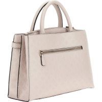 Guess - Arlena Logo Girlfriend Satchel - Beige