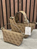 Guess - Calista 2 In 1 Mini Tote - Beige
