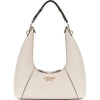 Guess - Calista Top Zip Shoulder Bag - Beige