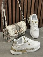 Guess - Lefia Flap Shoulder Bag - Beige