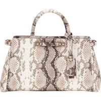 Guess - Lefia Luxury Satchel - Beige