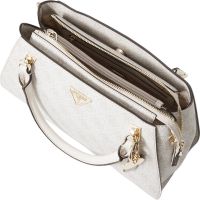 Guess - Noelle Luxury Satchel - Beige